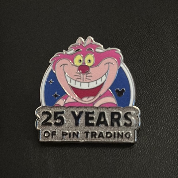 Disney Jewelry - Disney Parks 25 Years of Pin Trading Cheshire Cat Pin - Alice in Wonderland